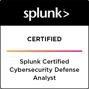 Splunk Certified Cybersecurity Defense Analyst