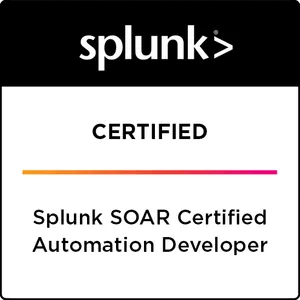 Splunk SOAR Certified Automation Developer